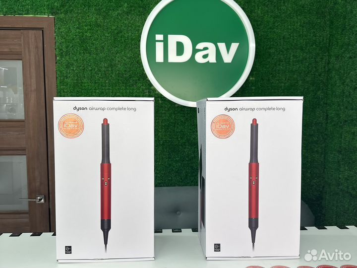 Стайлер Dyson Airwrap Complete Long красный