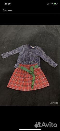 Вещи пакетом на девочку 92 98