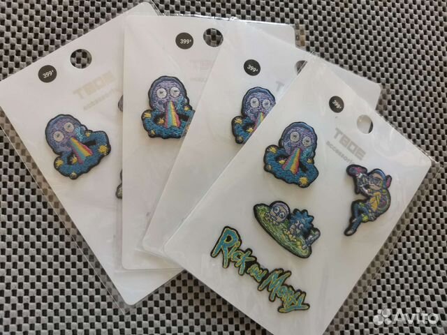 Термо-аппликация Rick and Morty