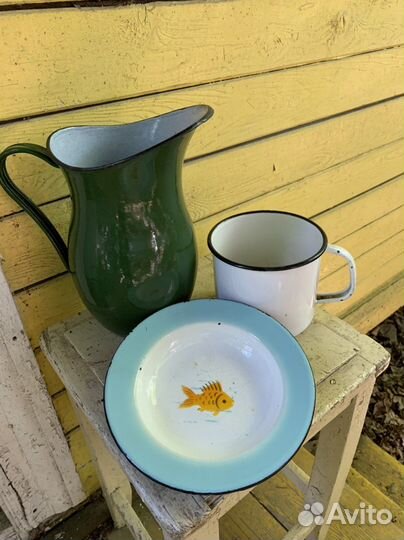 Посуда эмалированная СССР