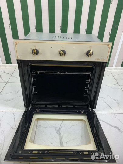 Духовой шкаф бежевый с гарантией