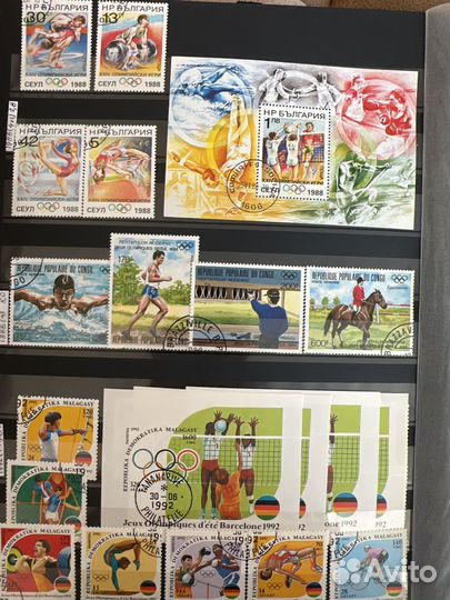 Почтовые марки Летние Олимпийские игры