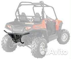 Бампер задний Polaris TXC steel rear bumper