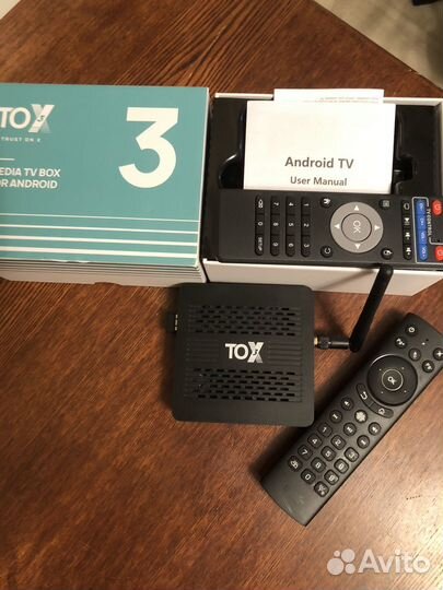 Смарт тв приставка TOX3
