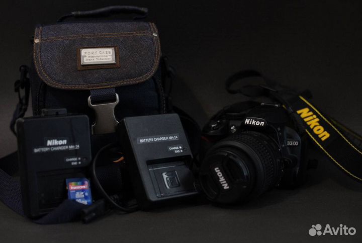 Зеркальный фотоаппарат nikon d3100