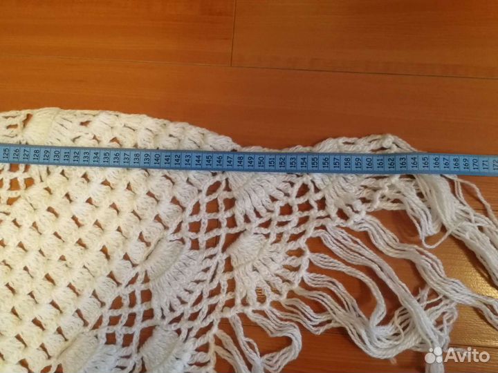 Шаль вазяная крючком