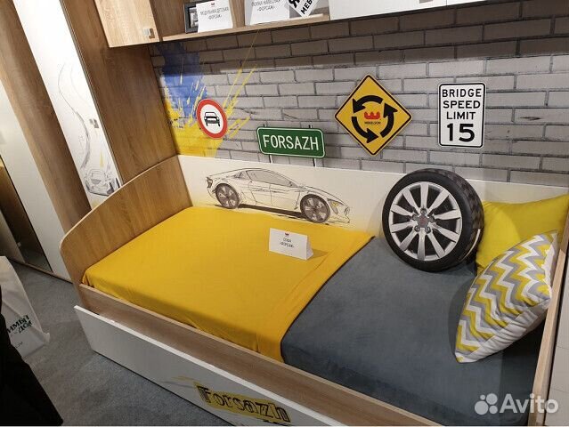 Детская кровать-софа Форсаж