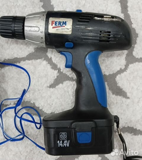 Шуруповёрт Ferm б/у