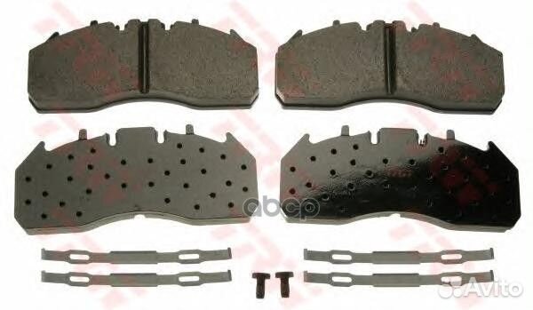 GDB5096 колодки диск.29174 б/пластин249.5x109