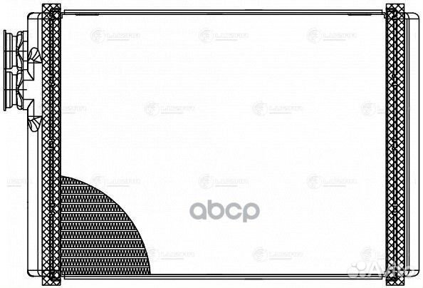 Радиатор отоп. для а/м Audi A4 (07) /A5 (07) /Q