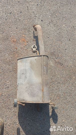 Глушитель задняя часть Шевроле Лачетти хэтч