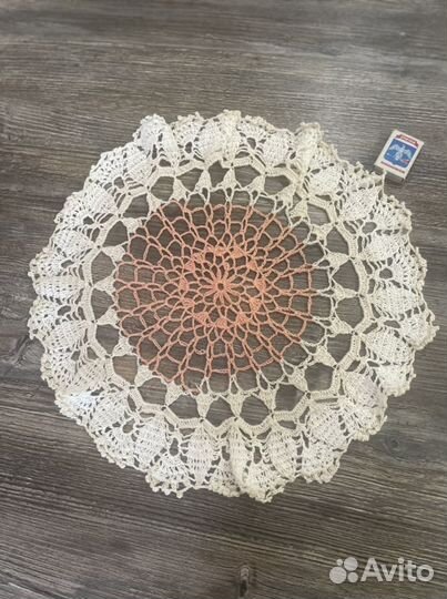 Вязаные салфетки