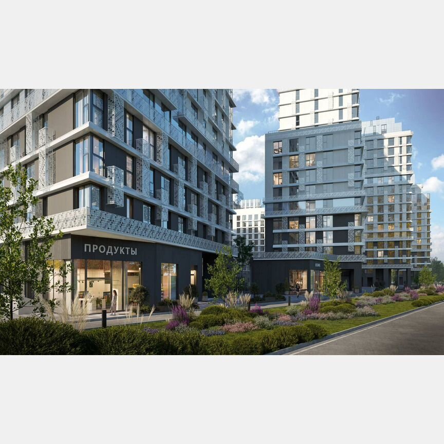 3-к. квартира, 60,1 м², 16/23 эт.