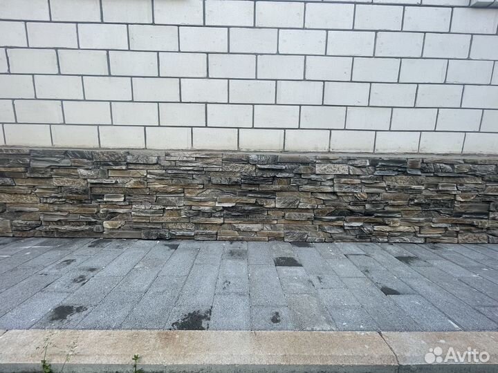 Укладка декоративного камня