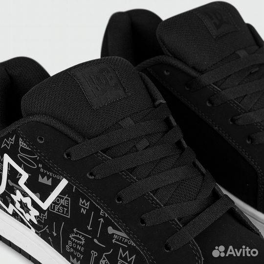 DC Shoes Court Graffik Basq Black / White