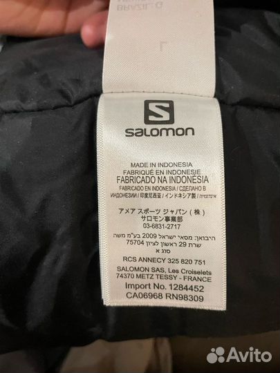 Горнолыжная куртка Salomon унисекс