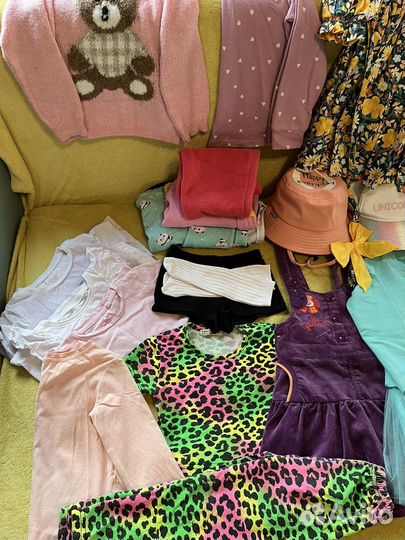 Вещи пакетом для девочки 92 98