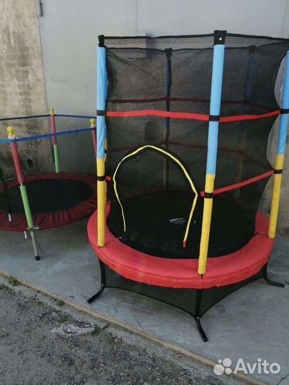 Батут детский с сеткой