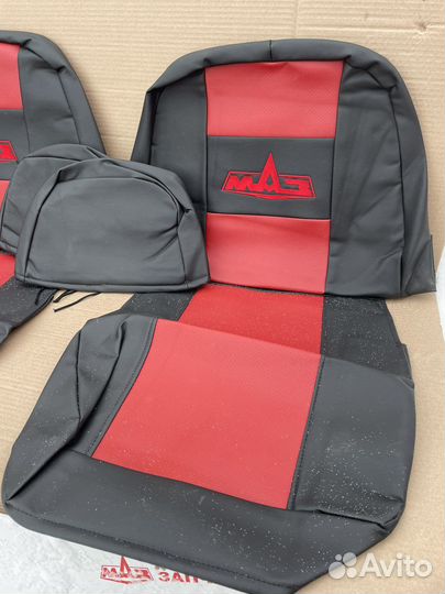 Чехлы на сиденья Эко кожа Маз Евро