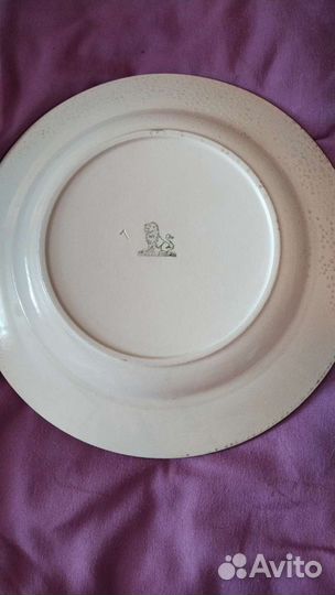 Тарелка с редким клеймом
