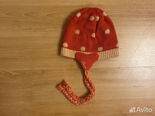 Шапка для новорожденного зима