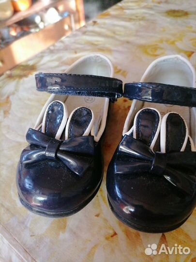 Туфли девочке 23 размер