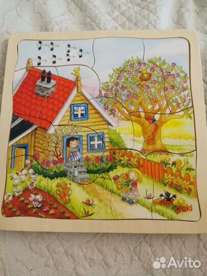 Пазлы Ravensburger, Goki, Larsen