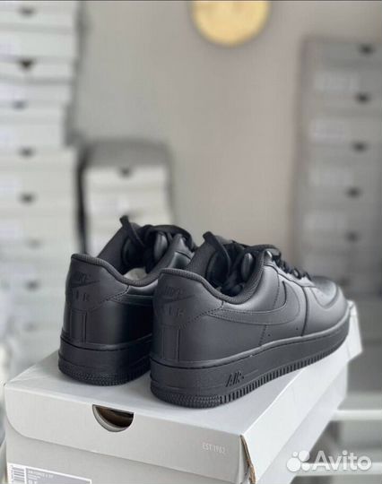 Кроссовки Nike Air Force 1 Черные