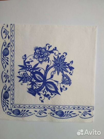 Декупажные салфетки поштуч