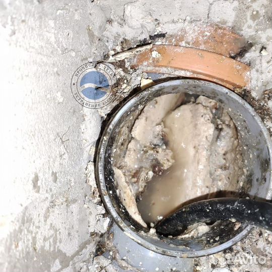 Прочистка канализации.Видеоинспекция труб. Разморо