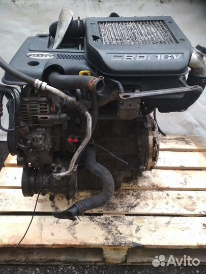 Двигатель D4EA Hyundai Santa Fe 2.0 diesel