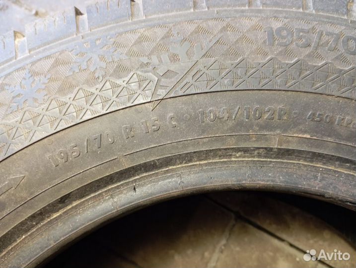 Continental VancoViking 195/70 R15C 102R