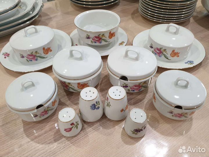 Столовый сервиз гдр. редкий