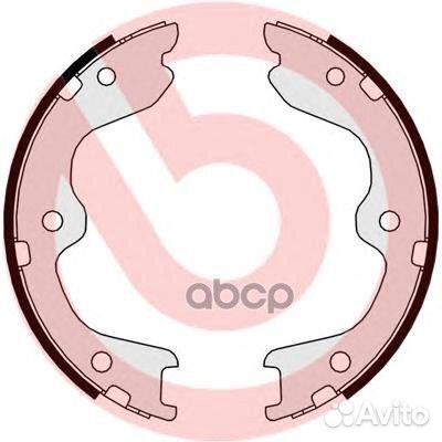 Колодки тормозные стояночного тормоза S56544 Br