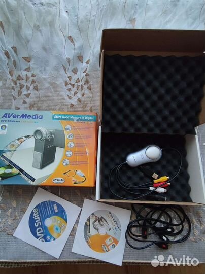 Карта видеозахвата Avermedia DVD EZMaker USB Gold