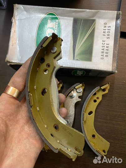 Колодки барабанные задние Hyundai Getz (180мм)