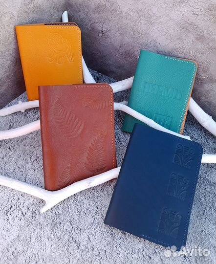 Обложки для паспорта из натуральной кожи