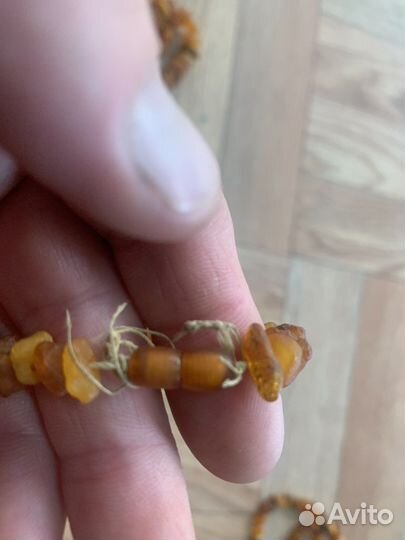 Бусы янтарь СССР