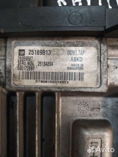 018261 Блок управления двигателем Opel Antara 2.2