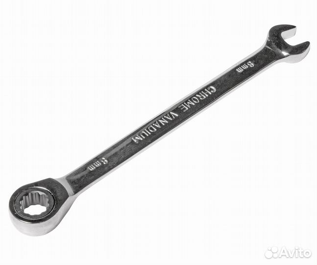 JTC JTC-3029 Ключ комбинированный 8х8мм трещоточны