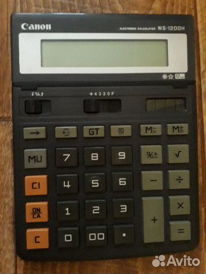 Калькулятор Canon WS - 1200 H