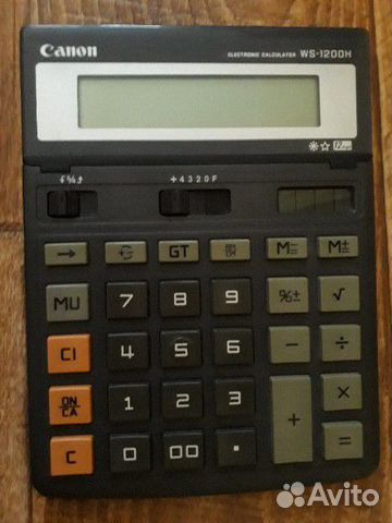 Калькулятор Canon WS - 1200 H