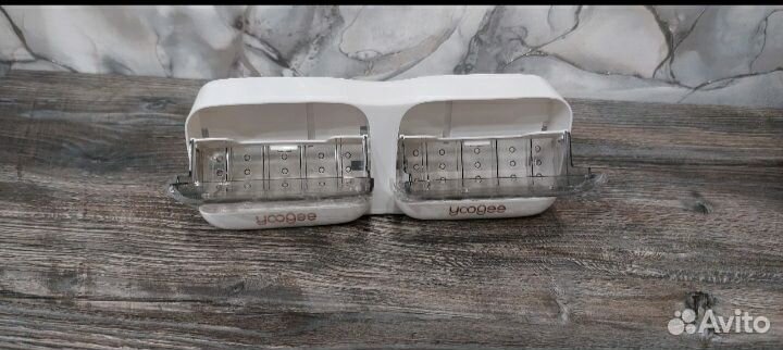 Настенный держатель для мыла, мыльница,пластиковая