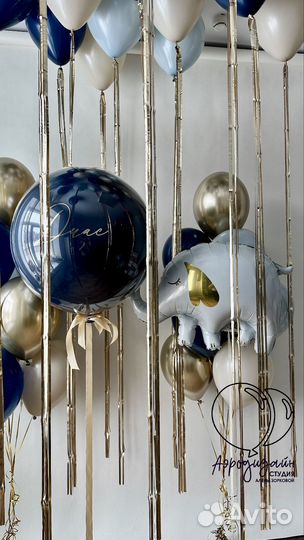 Воздушные шары на выписку из роддома