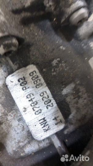 Кпп 6-ст.мех 4х4 (МКПП) Audi A3 (8P)