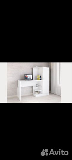 Письменный стол для школьника белый бу