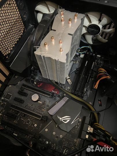 Комлект i7 7700k + мат. плата Asus strix z270f