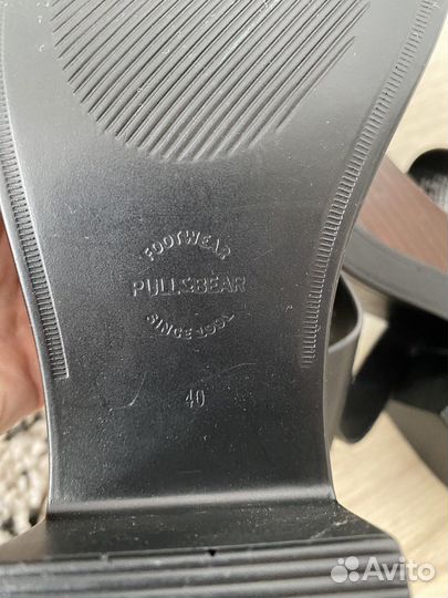 Босоножки pull and bear