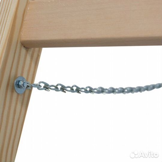 Стремянка деревянная 6 ступеней 1 м Krause