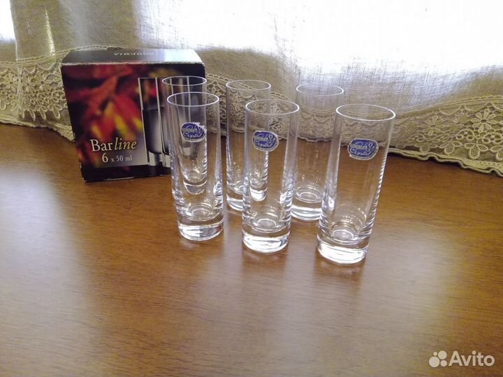 Рюмки bohemia Barline